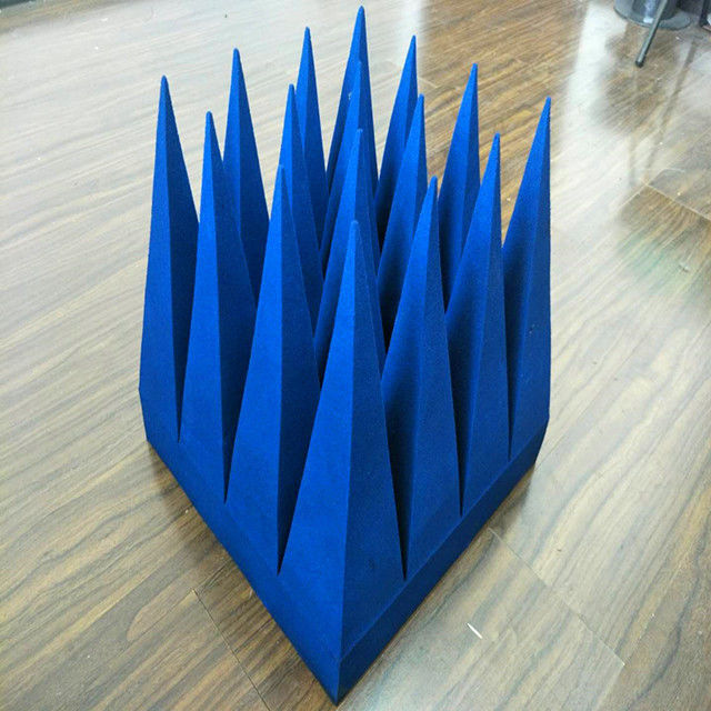 Wave Foam Pyramidal Absorber For Rf Shielding Room emc anechoic chamber